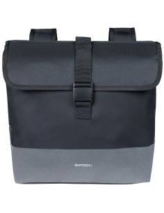 Dubbele fietstas Basil Mara Evo, 38-46L - zwart 2