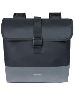 Dubbele fietstas Basil Mara Evo, 38-46L - zwart 2