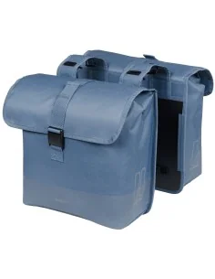 Dubbele fietstas Basil Mara Evo, 38-46L - indigo blue