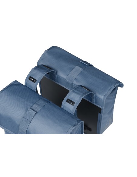 Dubbele fietstas Basil Mara Evo, 38-46L - indigo blue
