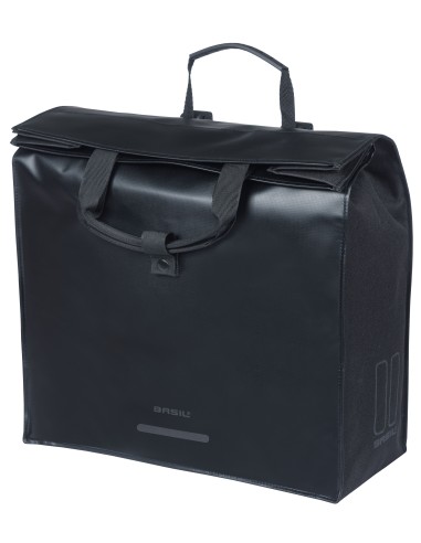 Fietsshopper Basil Urban Load Pro MIK Hooks, 15-20L - zwart