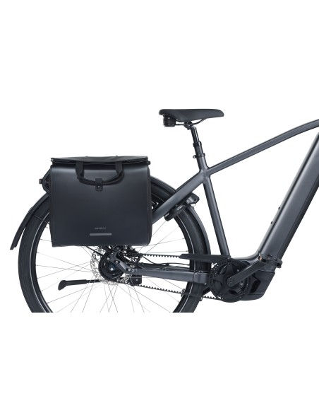 Fietsshopper Basil Urban Load Pro MIK Hooks, 15-20L - zwart