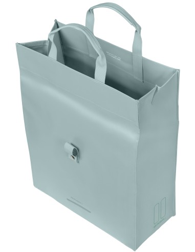 Fietsshopper Basil Urban Load Pro MIK Hooks, 15-20L - silver blue