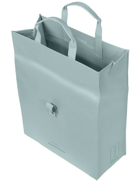Fietsshopper Basil Urban Load Pro MIK Hooks, 15-20L - silver blue