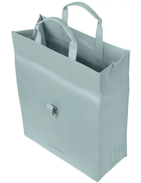 Fietsshopper Basil Urban Load Pro MIK Hooks, 15-20L - silver blue