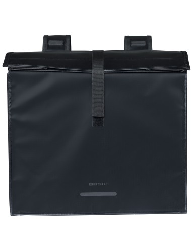 Dubbele fietstas Basil Urban Load Pro, 50-64L - zwart