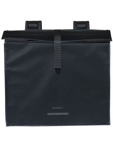 Dubbele fietstas Basil Urban Load Pro, 50-64L - zwart