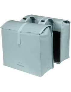 Dubbele fietstas Basil Urban Load Pro, 50-64L - silver blue