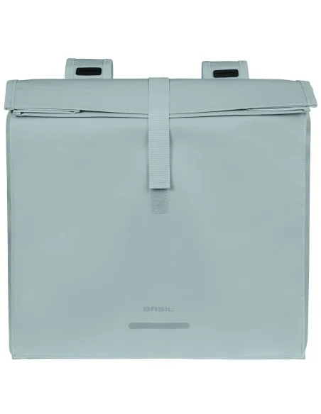 Dubbele fietstas Basil Urban Load Pro, 50-64L - silver blue