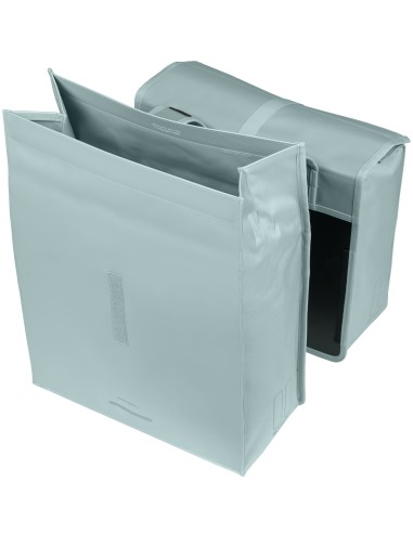 Dubbele fietstas Basil Urban Load Pro, 50-64L - silver blue