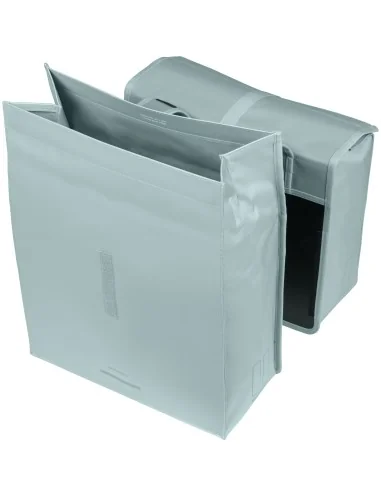 Dubbele fietstas Basil Urban Load Pro, 50-64L - silver blue