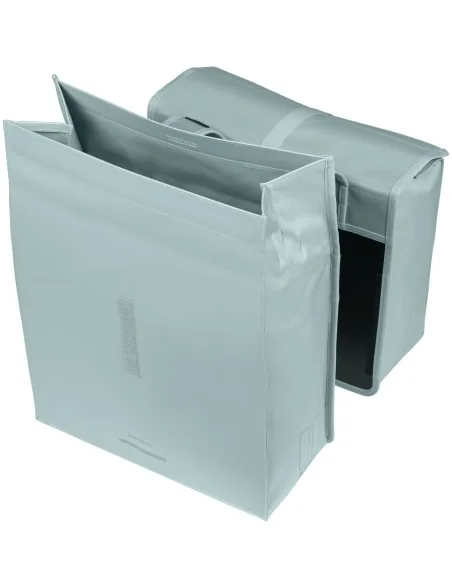 Dubbele fietstas Basil Urban Load Pro, 50-64L - silver blue