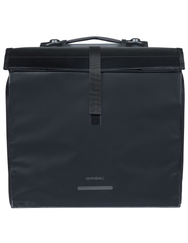 Dubbele fietstas Basil Urban Load Pro MIK, 50-64L - zwart