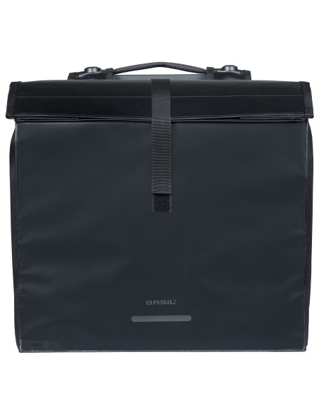 Dubbele fietstas Basil Urban Load Pro MIK, 50-64L - zwart
