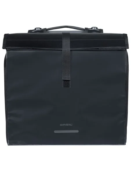 Dubbele fietstas Basil Urban Load Pro MIK, 50-64L - zwart