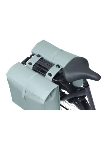 Dubbele fietstas Basil Urban Load Pro MIK, 50-64L - silver blue