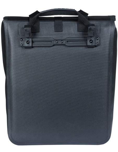 Fietsshopper Basil Urban Dry Neo MIK Hooks, 23-26L - zwart