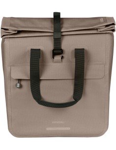 Fietsshopper Basil Urban Dry Neo MIK Hooks, 23-26L - sage brown 2
