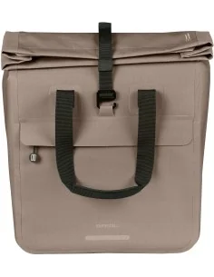 Fietsshopper Basil Urban Dry Neo MIK Hooks, 23-26L - sage brown 2
