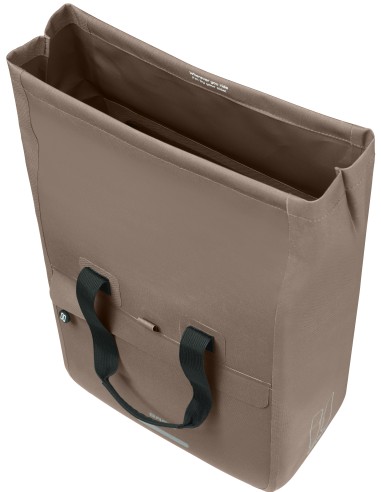 Fietsshopper Basil Urban Dry Neo MIK Hooks, 23-26L - sage brown