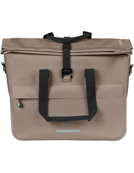 Kantoortas Basil Urban Dry Neo MIK Hooks, 23-26L - sage brown