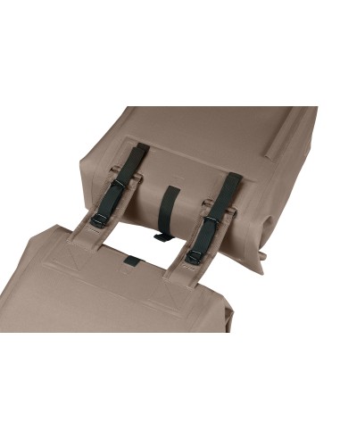 Dubbele fietstas Basil Urban Dry Neo, 46-52L - sage brown