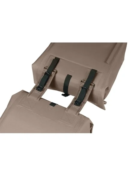 Dubbele fietstas Basil Urban Dry Neo, 46-52L - sage brown