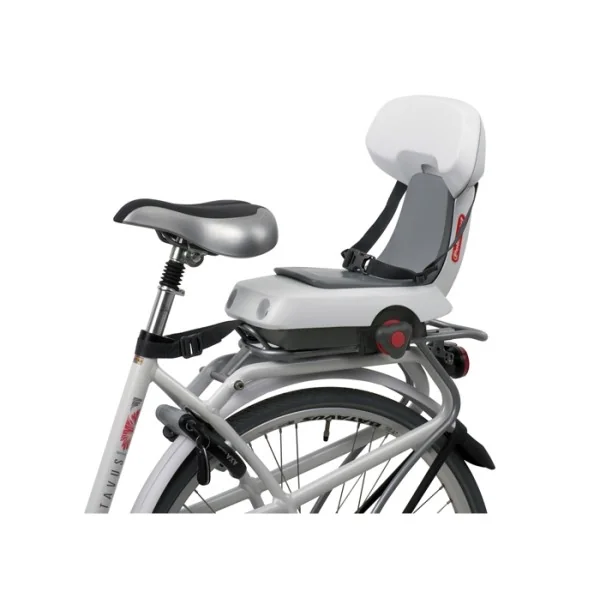 Kinderzitje achter Polisport Guppy Junior - koel grijs / donkergrijs