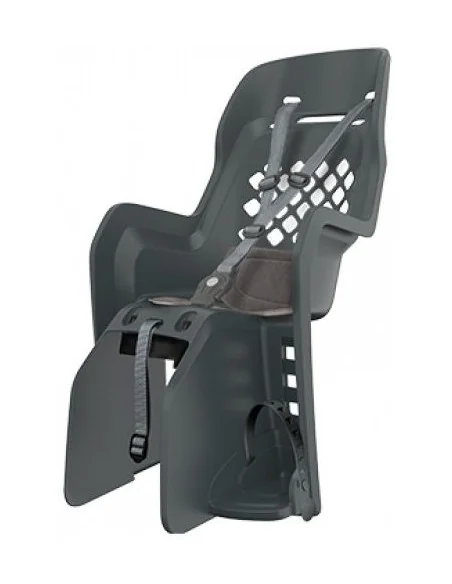 Kinderzitje achter Polisport Joy - donkergrijs - met dragerbevestiging (CFS)