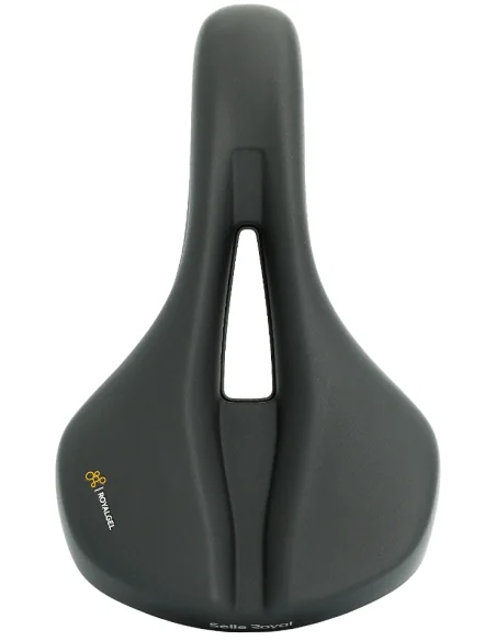 Fietszadel Selle Royal Vaia Moderate - Adventure Time - zwart