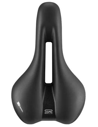 Fietszadel Selle Royal Ellipse Athletic - Urban Life - zwart