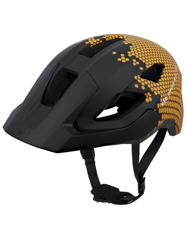 Fietshelm KED Embrace Jr S-M (52-58cm) - mat Zwart bordeauxrood