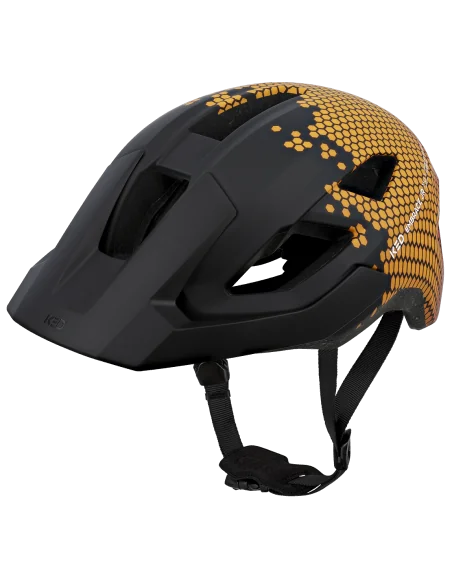Fietshelm KED Embrace Jr S-M (52-58cm) - mat Zwart bordeauxrood