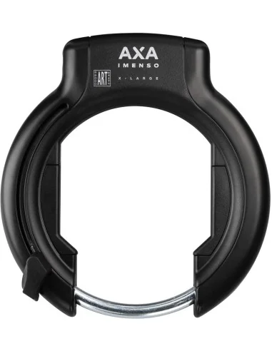 Ringslot Axa Imenso X Large met vaste sleutel - zwart (werkplaatsverpakking)