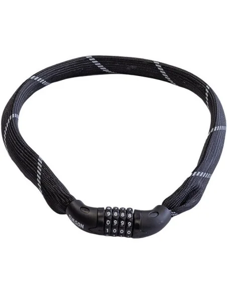 Kettingslot met cijfercode Simson Combo - zwart - 100 cm