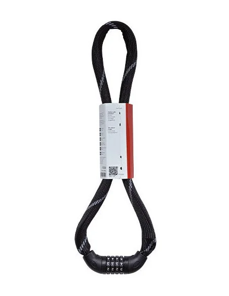 Kettingslot met cijfercode Simson Combo - zwart - 100 cm
