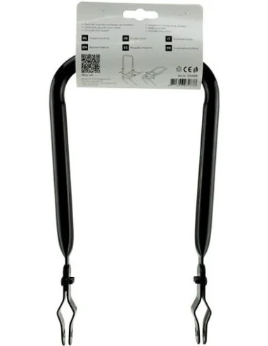 Rugleuning Simson smal met vinyl rugkussen - zwart