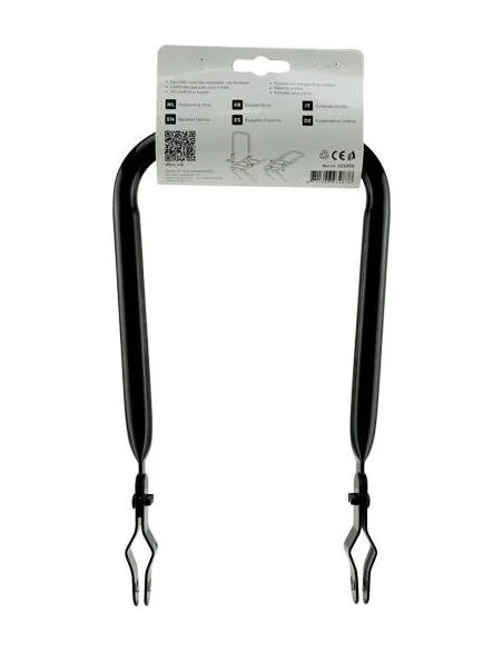 Rugleuning Simson smal met vinyl rugkussen - zwart