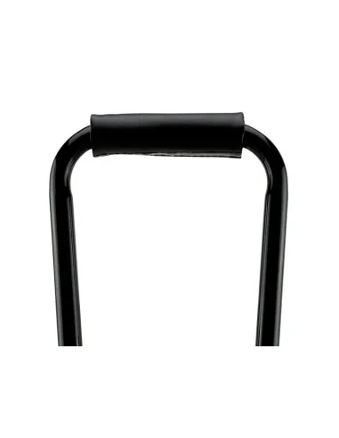 Rugleuning Simson smal met vinyl rugkussen - zwart