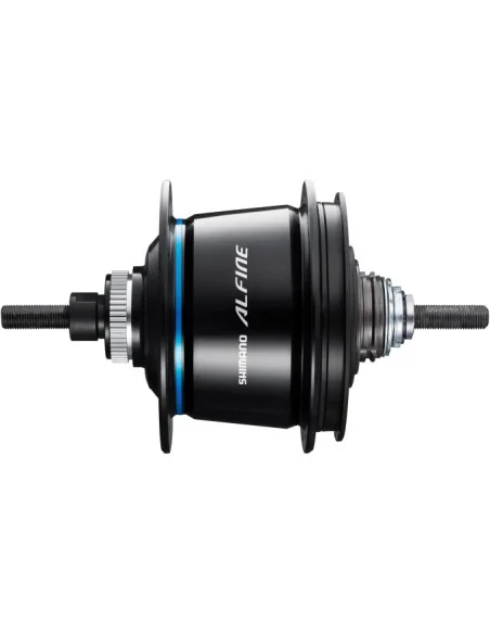 Versnellingsnaaf 8 speed Shimano Alfine Di2 SG-S7051 voor schijfrem - 36 gaats - zwart
