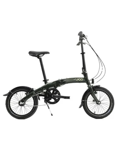 Vouwfiets U-Go Dare i3 - 16 inch - Nexus 3 speed - V brake - Moss Green