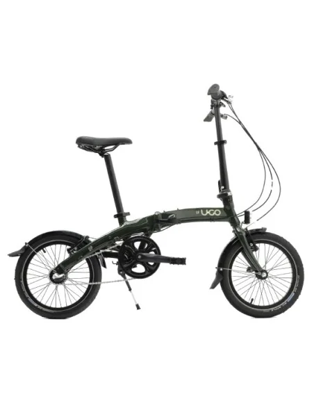 Vouwfiets U-Go Dare i3 - 16 inch - Nexus 3 speed - V brake - Moss Green