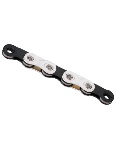 Ketting KMC X-flat waxed 12/13 speed - 126L - zilver/zwart