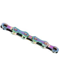 Fietsketting KMC X12 Waxed - Aurora Blue