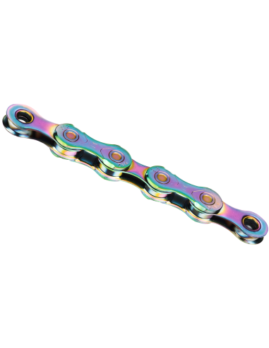 Fietsketting KMC X12 Waxed - Aurora Blue