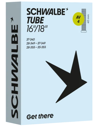 Binnenband Schwalbe AV4 16"/18" 28/37-340/355 - 40mm ventiel