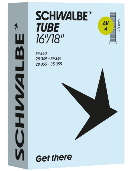 Binnenband Schwalbe AV4 16"/18" 28/37-340/355 - 40mm ventiel