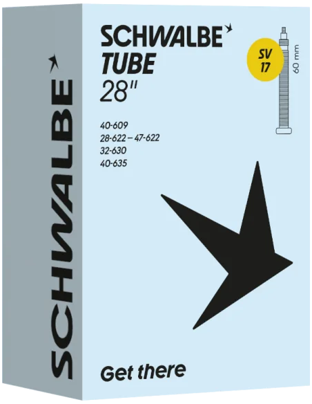 Binnenband Schwalbe SV17 28" 28/47-622/635 - 60mm ventiel