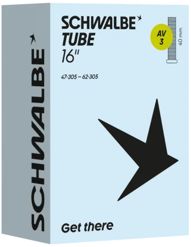 Binnenband Schwalbe AV3 16" 47/62-305 - 40mm ventiel