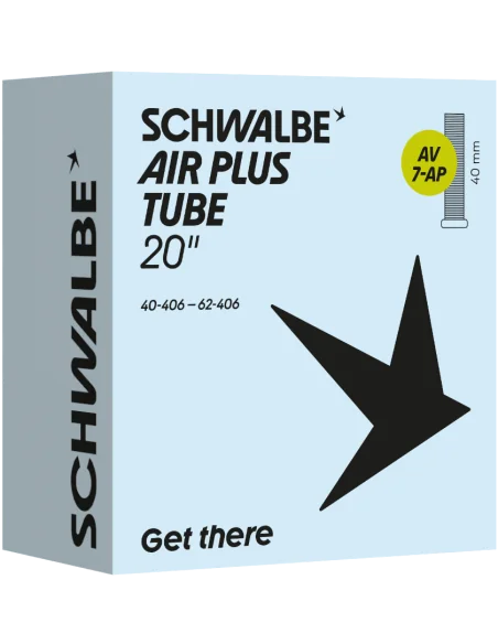 Binnenband Schwalbe Air Plus AV7-AP 20" 40/62-406 - 40mm ventiel